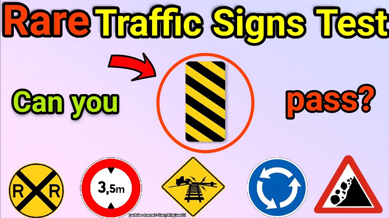 These 40 Rare DMV Signs FAIL Most Drivers 🚦 Can You Pass? (2026)