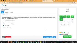 Icmai CMA exam mock test solved live Sap, microsoft word powerpoint e filings appear skill training screenshot 2