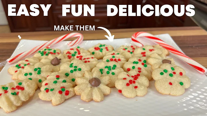 Spritz Butter Cookies: The Perfect Christmas Cookie!