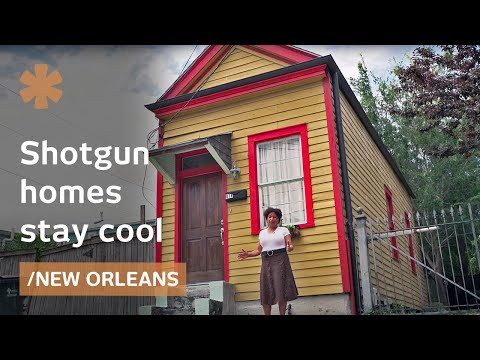 Big Easy S Shotgun Cross Ventilated Narrow Houses Stay Cool