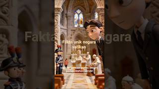 Vatikan: Negara Terkecil di Dunia dengan Rahasia Terbesar" #faktaunik #vatican #edukasi #shorts