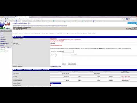 How to Report Payment in B2GNow for CDOT Professional Services Contracts (Audit Process)