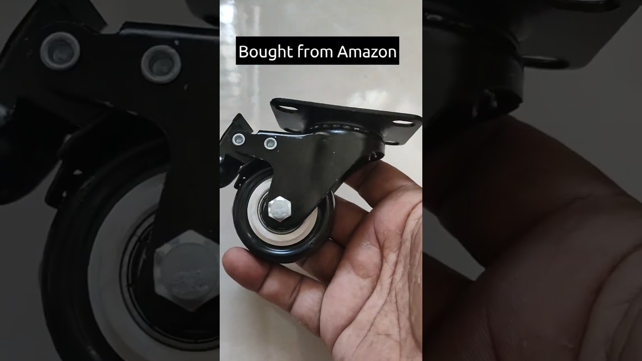 Copsrew 2" Swivel Rubber Caster Wheels unboxing | 