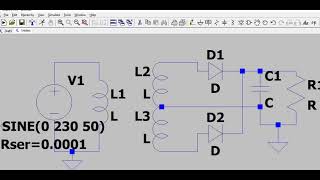 How to add a new component to LTSpice || Simulation of Full Wave Rectifier using LTSpice Software