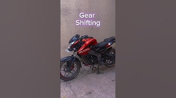 2023 pulsar NS 125  Gear  shifting ❤️⚡ ||  NS 125 #shorts #ns125