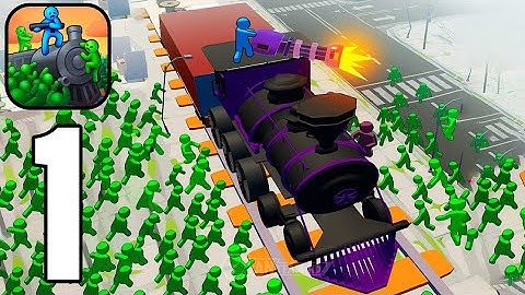 Train Defense: Zombie Survival - Gameplay Walkthrough Part 1 Defeat Zombies (Android,iOS)