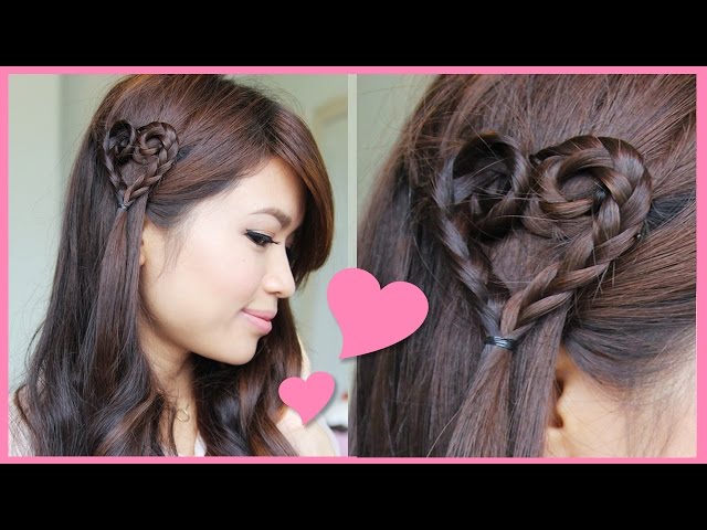 Mermaid Heart Braid | Valentine's Day Hairstyle - Cute Girls Hairstyles