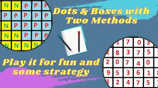 How to Play Dots and Boxes| Game Of Dots | Dot to Dot Grid |Time Pass Game | Pen and Paper Game screenshot 3