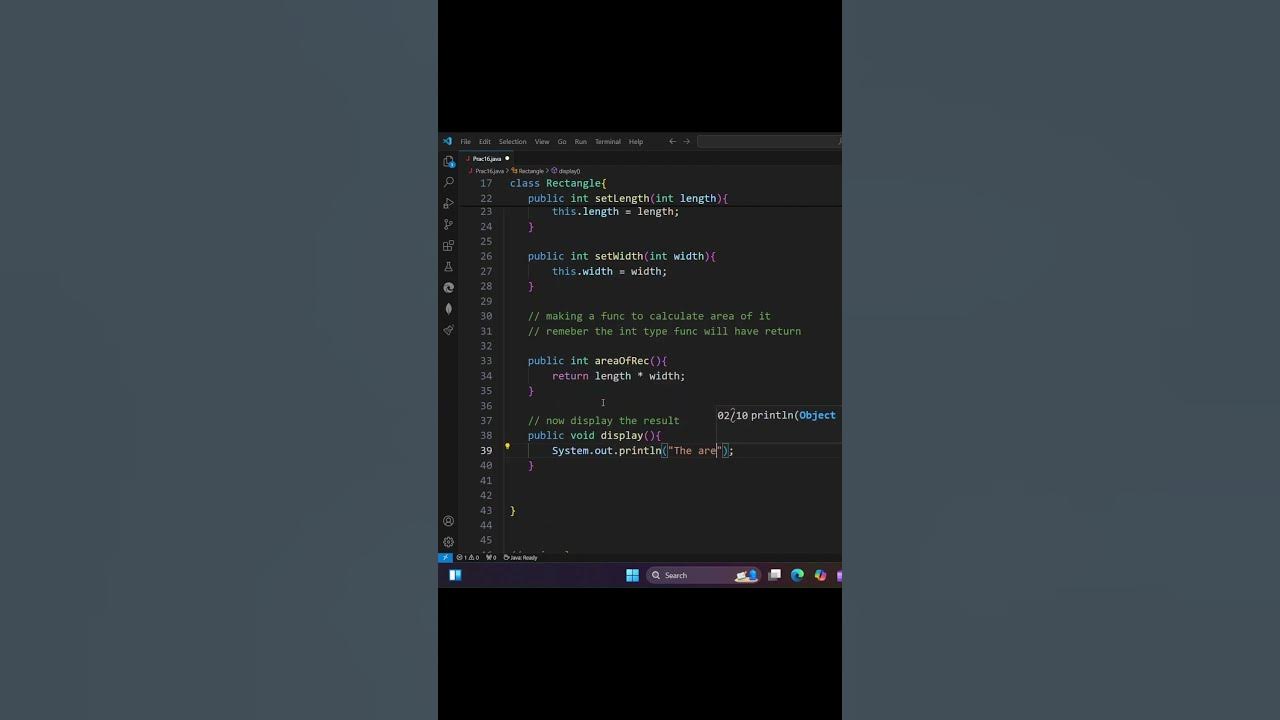 How to make Getters and Setters in Java #java #javaprogramming # ...