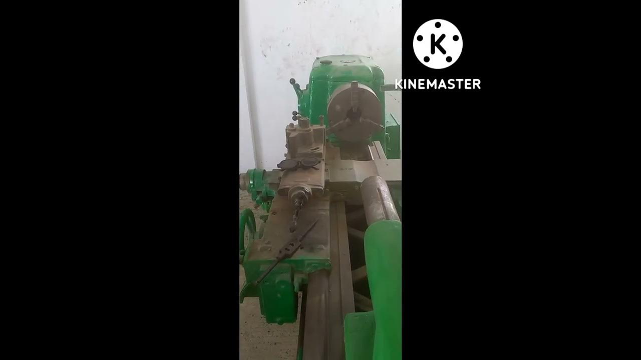 how to lubricate lathe lead screw & guide rod / HMT Lathe lubrication