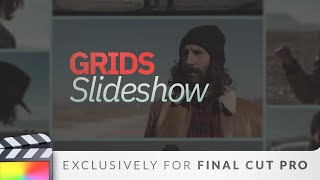 Grids Slideshow for Final Cut Pro | Trailer