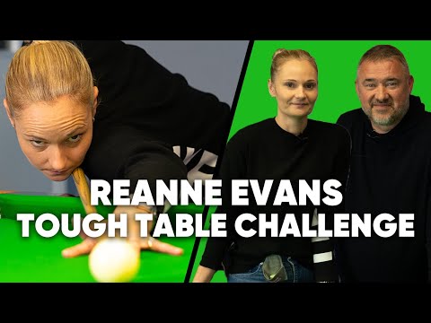 Reanne Evans IMPRESSIVE