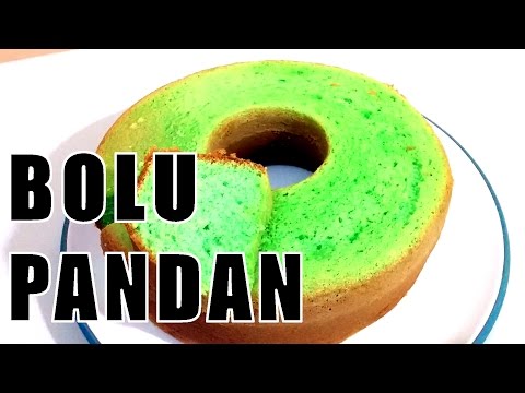 Resep Bolu Pandan - Cara Membuat Kue Bolu Pandan