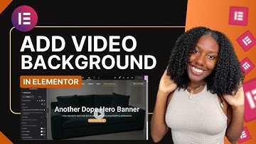 How to Add Video Background Using Elementor