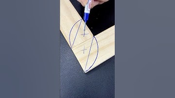 Genius Carpenter Hack for Perfect 45 Degree Wood Joints #diy  #woodworking  #tips  #tricks