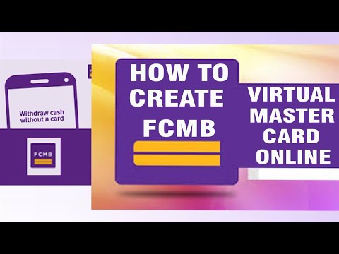 Yanda zaka sami Virtual Master card na Fcmb cikin sauki kuma ka sayi USDT direct a Binance