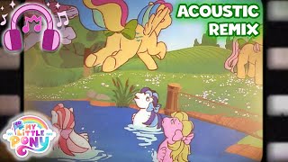 🎵 My Little Pony: 40 Years 🎉 | Acoustic Remix 🎼(Official Lyrics Video) Music MLP Song