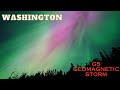Aurora Borealis Feast  Port Angeles,  Washington 5/10/24  G5 Geomagnetic Solar Storm Northern Lights