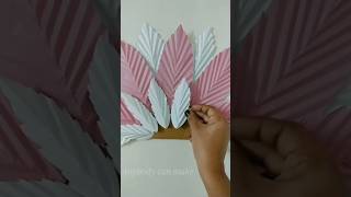 EASY PAPER WALL HANGING CRAFT #craftshorts #papercraft #wallhanging