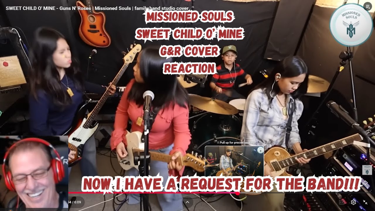 Реакция на песню «Missioned Souls Sweet Child O' Mine»