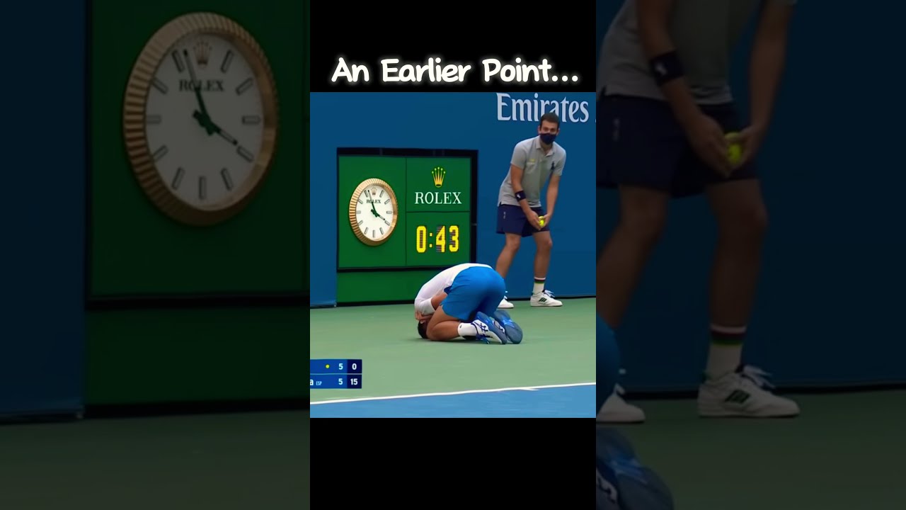 When Djokovic Hit A Line Judge At The US Open Tennis Usopen