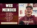 FSU Baseball | Wes Mendes postgame press conference 5-2-26 | Florida State Pitt | Warchant TV