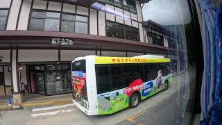 【車窓】20250923_[濃飛バス]平湯新穂高線(高山濃飛バスセンター行)(栃尾温泉→平湯温泉)