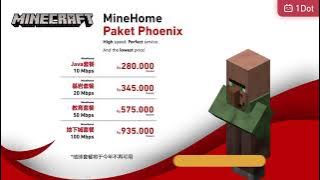 ♪ IndiHome Paket Phoenix in MINECRAFT! ♪