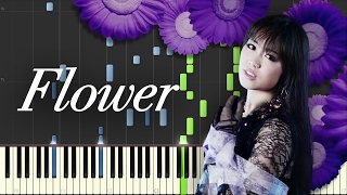 Video thumbnail of "Flower - Taiyou to Himawari [piano]"