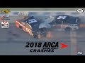 2018 ARCA Racing Series Crashes (Fairgrounds-Talladega)