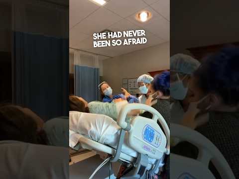 This mom is a true fighter during birth of newborn baby boy ❤️