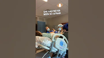 This mom is a true fighter during birth of newborn baby boy ❤️