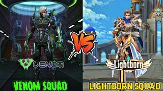 MOBILE LEGENDS VENOM SQUAD VS LIGHTBORN SQUAD • VENOM VS LIGHTBORN SIDE BY SIDE COMPARISION