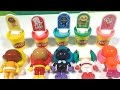 アンパンマン 粘土でお顔スタンプ どんな形かな？ ❤️ ねんど おもちゃ アニメ Toy Kids トイキッズ animation anpanman