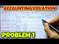 Accounting Equation - Problem 1 - By Saheb Academy
