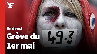 Grève du 1er mai : suivez en direct les manifestations contre la réforme des retraites