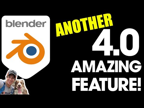BEST RELEASE EVER? Another AMAZING Blender 4.0 Feature is Here!