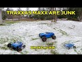 Traxxas Maxx SUCKS Broke in 3 Mins again