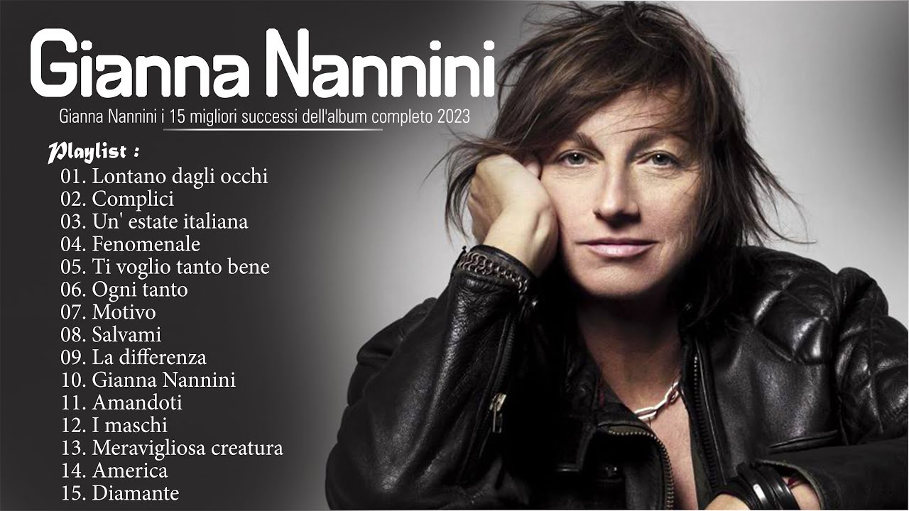 gianna nannini tour 2023 italia