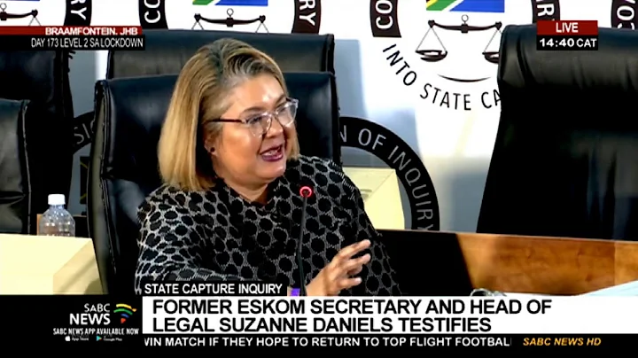 State Capture Inquiry I Former Eskom company secre...
