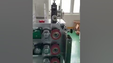 Paper Straw Packing Machine inline Two Colors Flexo Printing