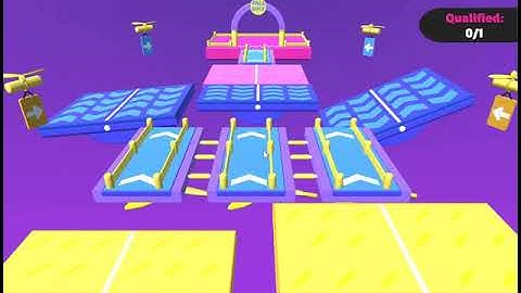 Fall Boys Ultimate Race Tournament multiplayer - new character test