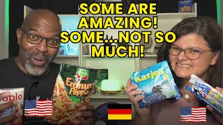 Americans Taste Test German Snacks For The FIRST TIME (Part 2)