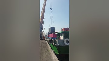 Công tác xếp dỡ container tại cảng ICD Transimex