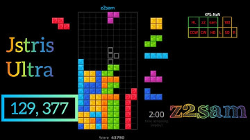 Tetris Ultra - 129,377 - ST-stacking on Jstris | z2sam