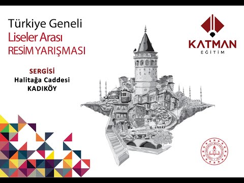 Katman Sanat Liseler Arası Karakalem & Desen Yarışması Halitağa Caddesi Sergisi