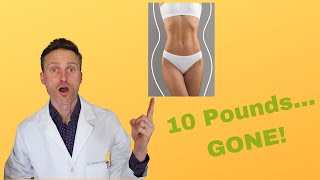 Lose 10 pounds in 1 month with these 3 steps!