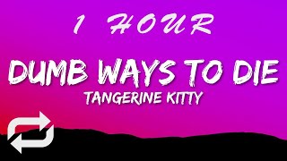 Tangerine Kitty - Dumb Ways to Die (Lyrics) eat a two week old unrefrigerated pie | 1 HOUR