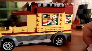 Обзор Lego city 60150 пиццерия фургон