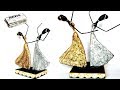 How to make dancing doll from Newspaper and Tissue paper | African doll